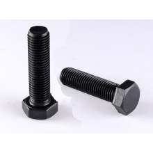 Black DIN 933 Hex Head Bolt